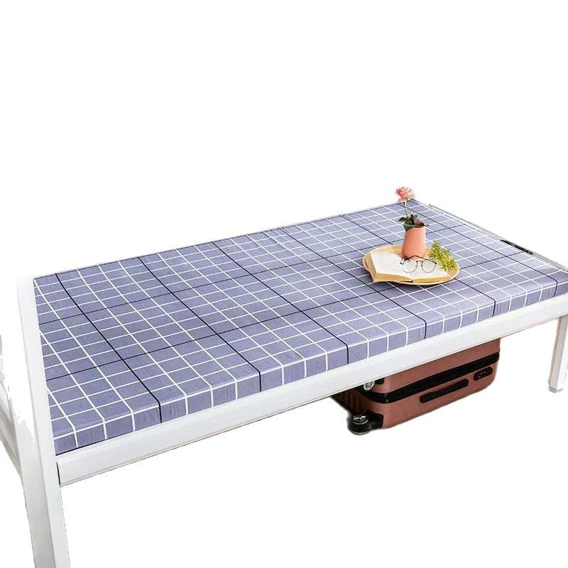 Hard Cotton Mattress Thickened High Density Single Double Student Dormitory Lower Mattress Kang Pad Hard Cotton Pad Can Not be Folded