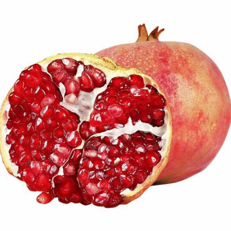 Sf Express Free Shipping~Shaanxi Xi'An Lintong Tunisian Soft Seed Pomegranate Black and Red Soft Seed Sour Pomegranate Water for Pregnant Women