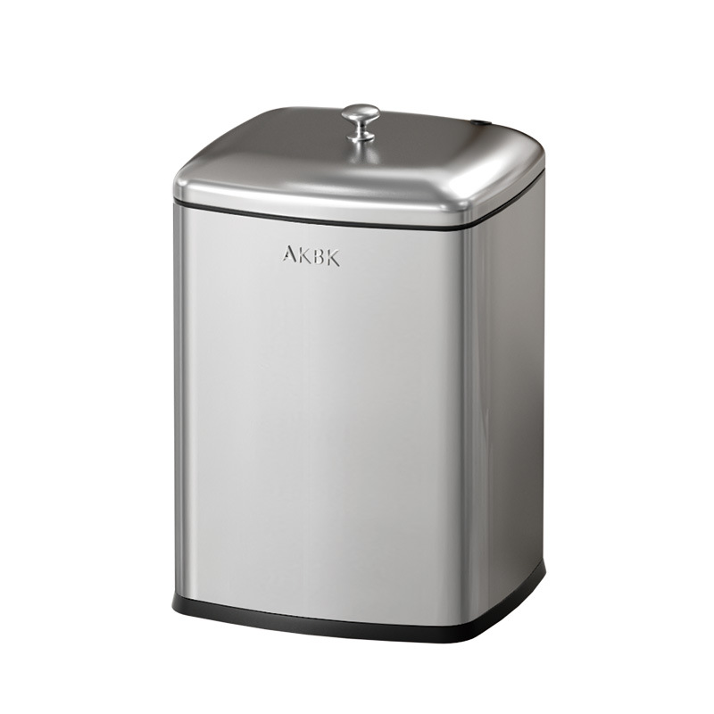 Tea bucket stainless steel tea set accessories household trash can office tea table tea table water Tea residue bucket waste bucket