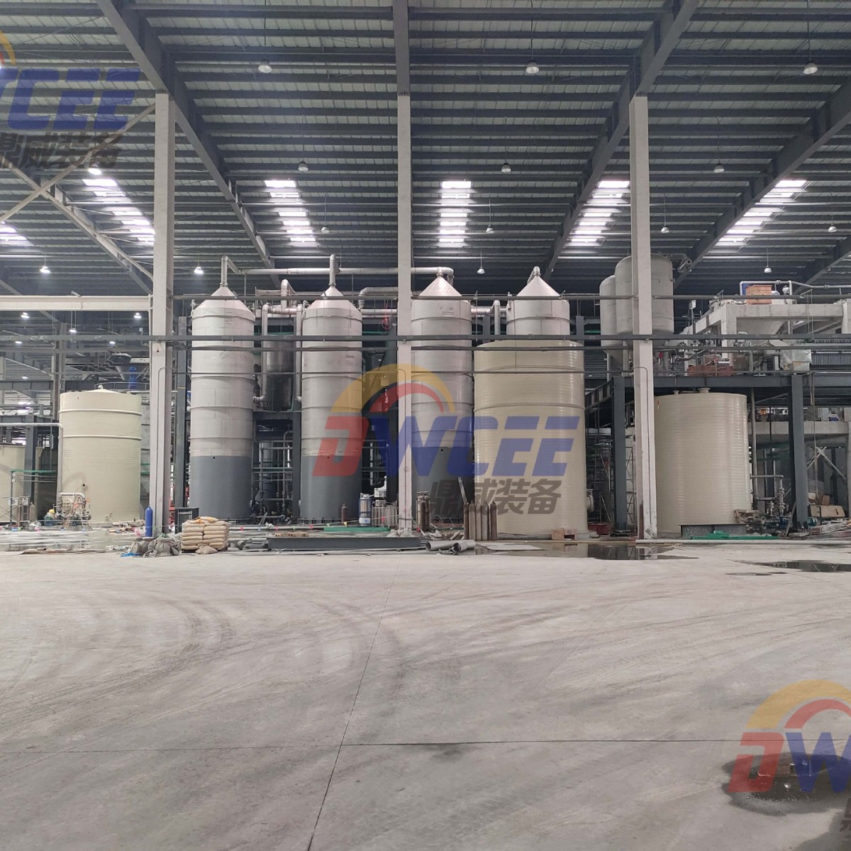 Carbonized Thermal Solution Equipment Lithium Carbonate Purification Equipment Industrial Grade Lithium Carbonate Purification Battery