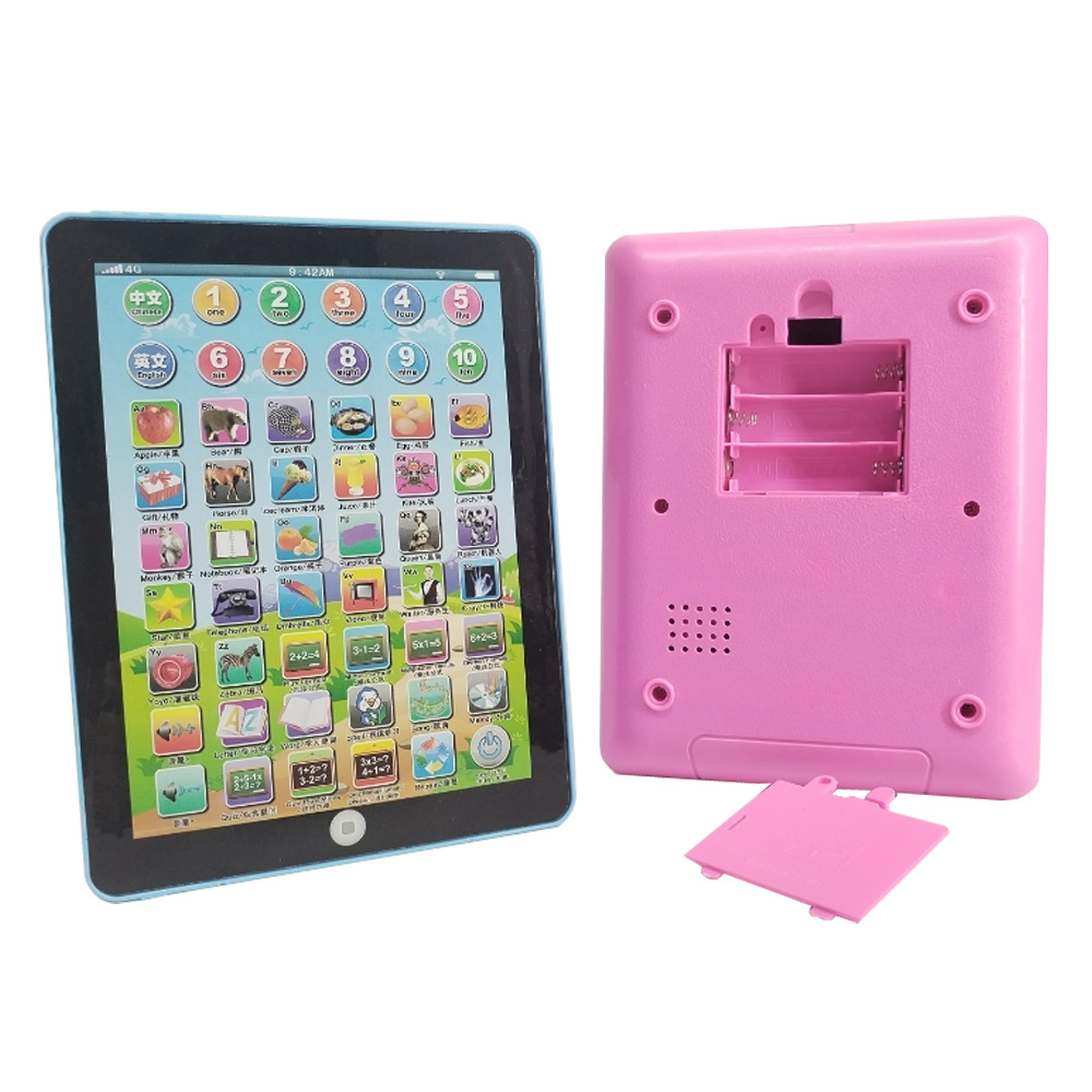 Export IPAD Early Education Story Machine for Children Learning Chinese and English Simulation Flat Panel Chinese Packaging Science and Education Toys