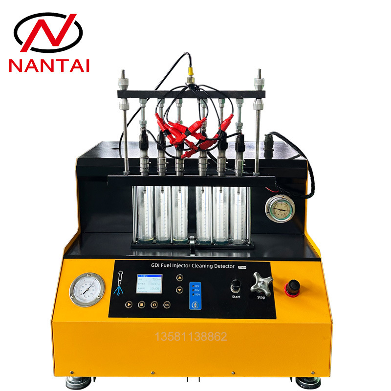 Nantai Factory Export Quality Large Quantity Preferential Ct6000 Simultaneously Tests 6 Gdi Gasoline Nozzle Test Stands