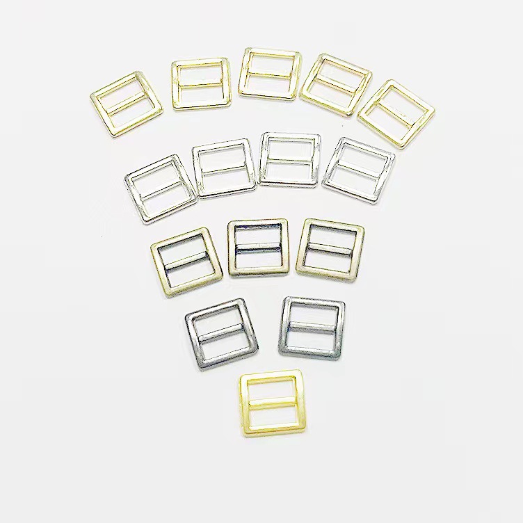 5mm mini Japanese buckle doll clothing accessories bjd doll strap buckle metal buckle belt buckle long square buckle button doll
