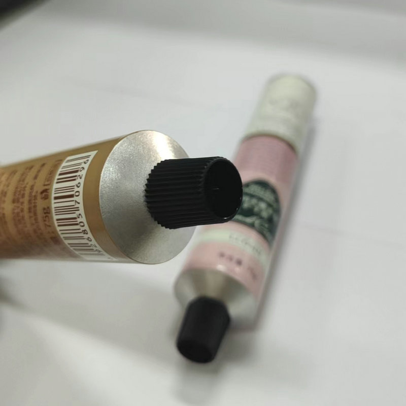 Factory supply new 75ml hand cream aluminum tube packaging cream cosmetics 75g hair dye cream packaging aluminum tube