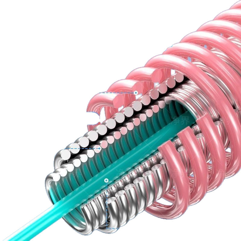 Spring Hula Hoop Does Not Hurt the Waist, Soft Body Training Waist and Belly Training Artifact, Foldableable Women's Weighted Abdominal Fitness Hula Hoop