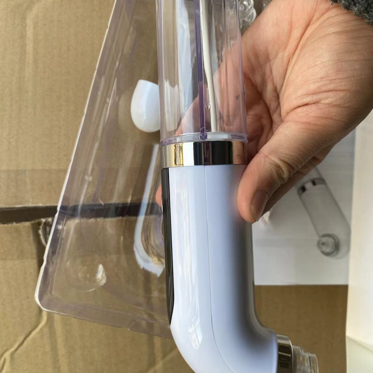 Ultra-small bubble household beauty instrument pore cleaner mite removal electric blackhead suction device