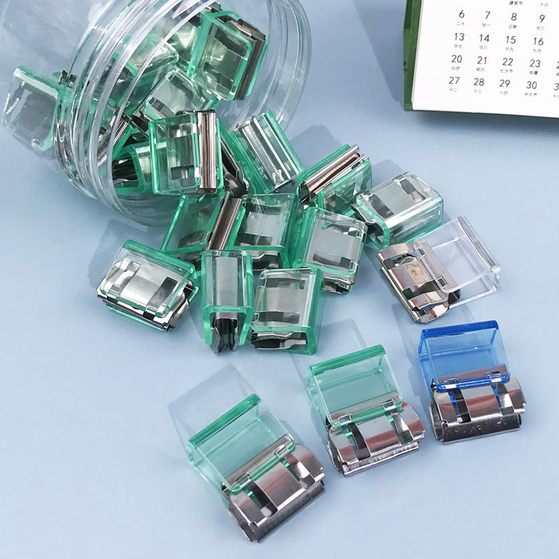 Push clip Iron Hand account clip creative student hand account clip test paper file storage push clip transparent clip