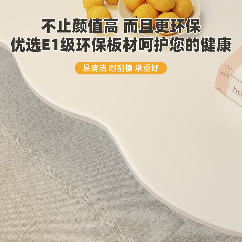 Coffee Table Living Room Household Small Apartment Tea Table Modern Simple Sofa Small Table Rental House Balcony Casual Small Round Table