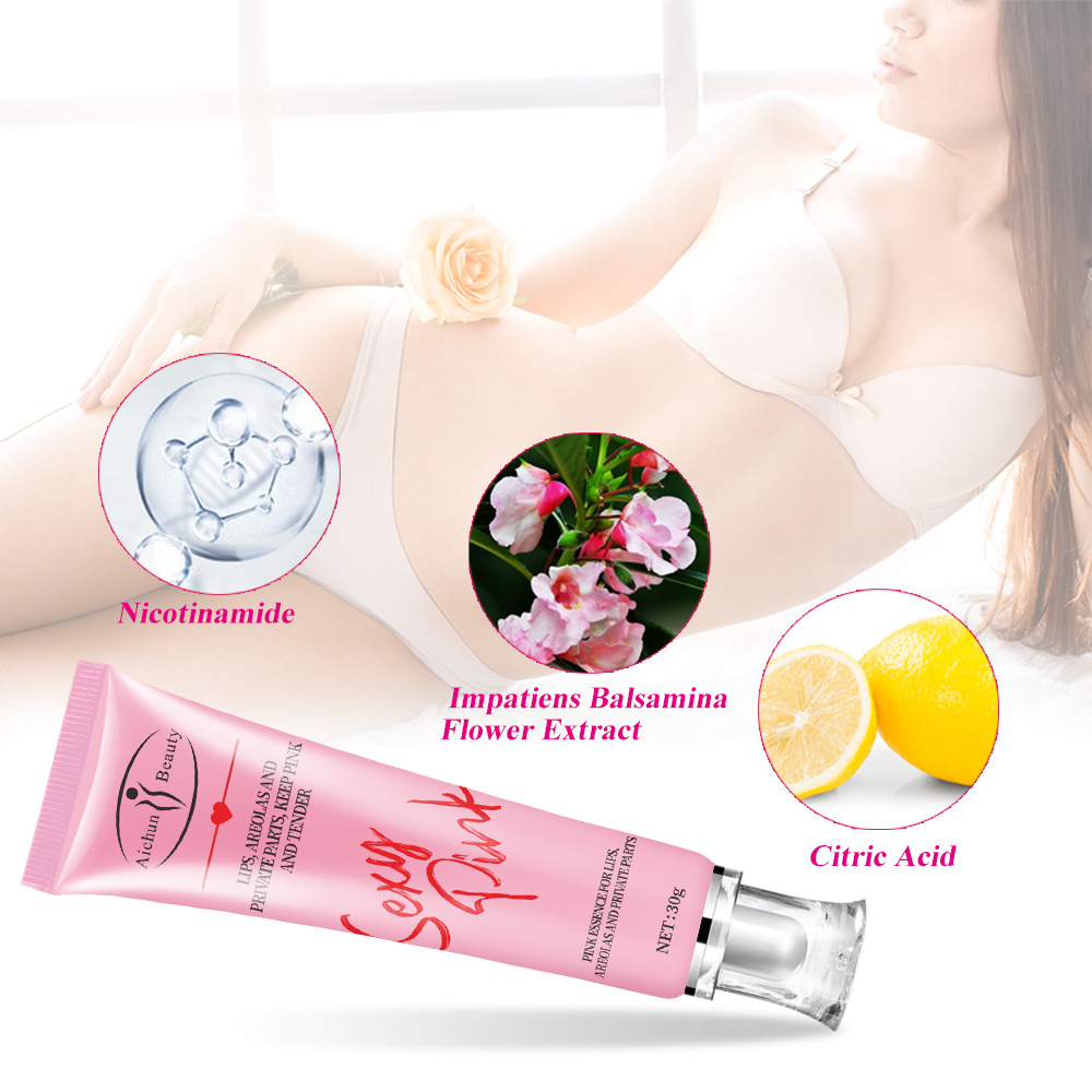 Cross-Border Aichun Tender Red Pigment Female Areola Lip Body Brightening Essence Gel Private Pink