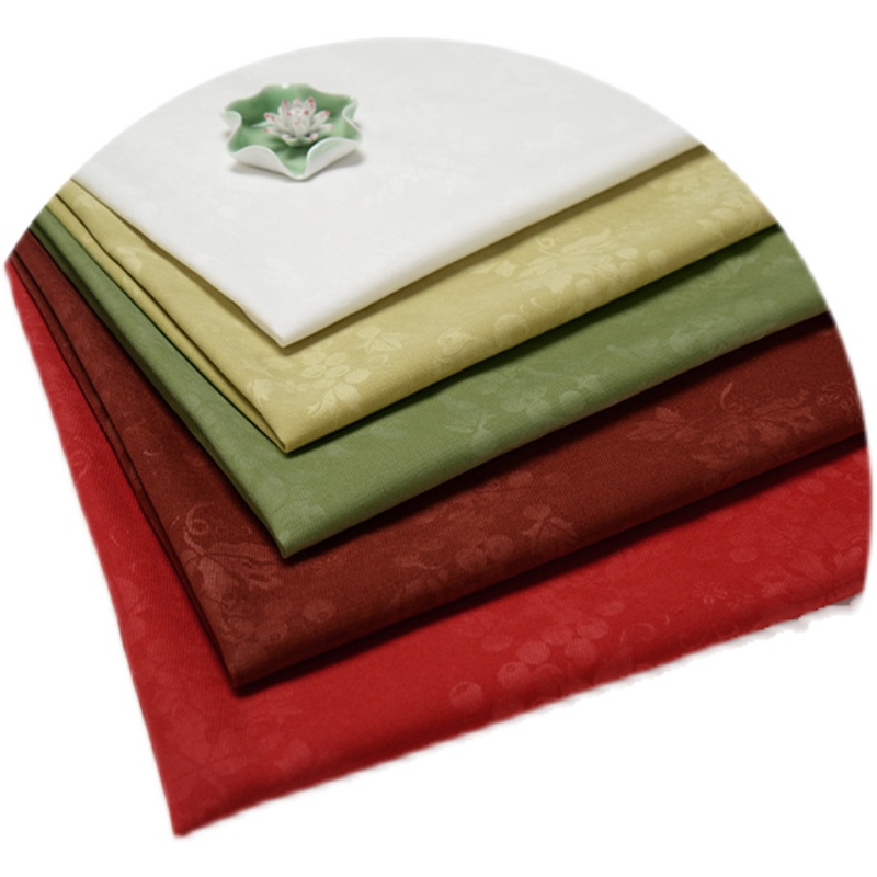 Autumn and Winter Squirrel Grape Thick Dark Pattern Embossed Twill Brushed Ming Dynasty Han Dynasty Cloth Fabric Jade Cat Xiaoge Special Grade