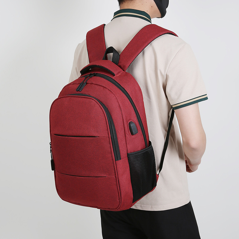 Processing and Customizing Business Backpacks, Customizing USB Multi-Functional Backpacks with Printed Logo, Gift Backpacks with Large Capacity Storage