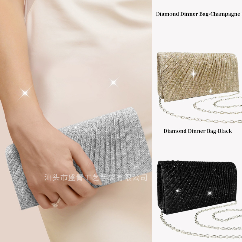 Оптовая мини-сумка для вечеринок, клатч, изысканная блестящая сумка для женщин