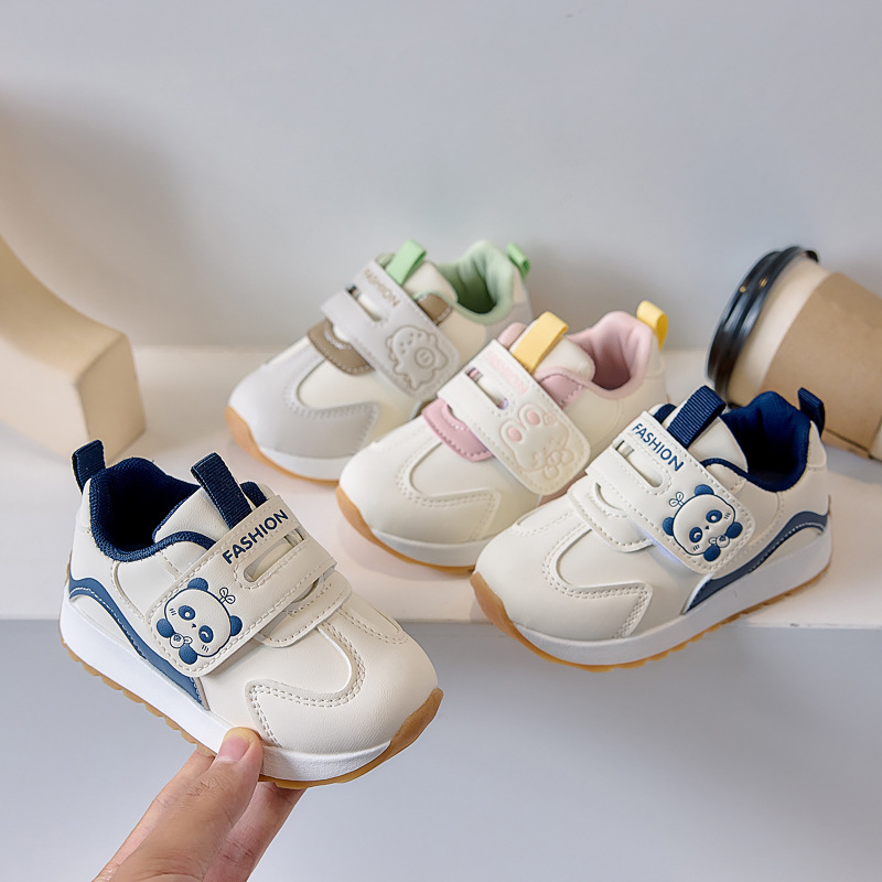 Зимние теплые мокасины для детей 1-6 лет, кожаные спортивные ботинки для мальчиков и девочек, флисовые ботинки для ходьбы