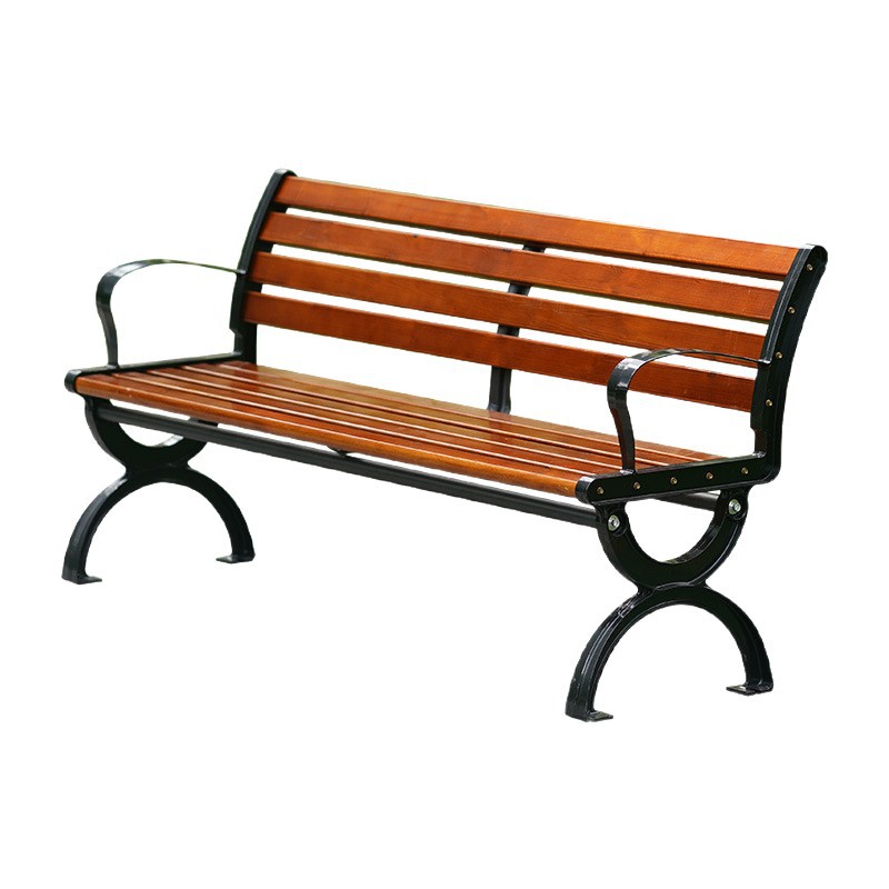 Park Chair Outdoor Bench Anti-corrosion Table and Chair Bench Backrest Outdoor Landscape Seat Shopping Mall Rest Courtyard Ironwork