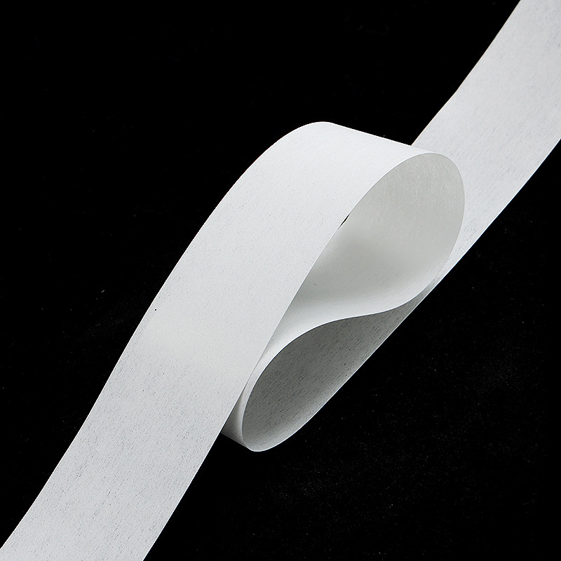 0.12mm white single-sided flame retardant non-woven fabric fine polyester low smoke halogen-free wire and cable pp non-woven fabric