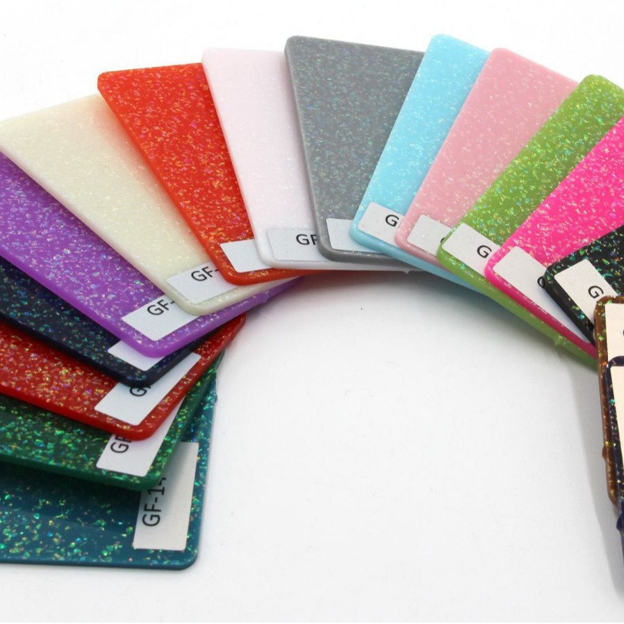 Fine Sand Fantasy Board Decorative Board Acrylic Fancy Glitter Board Green Onion Powder Board Glitter Powder Custom Creative Customization