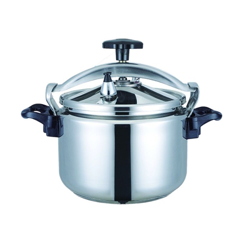 Aluminum Alloy Gas Explosion-Proof Pressure Cooker Double Bottom Commercial Pressure Cooker Pressure Cooker Household Aluminum Foreign Trade Pressure Tank Wholesale