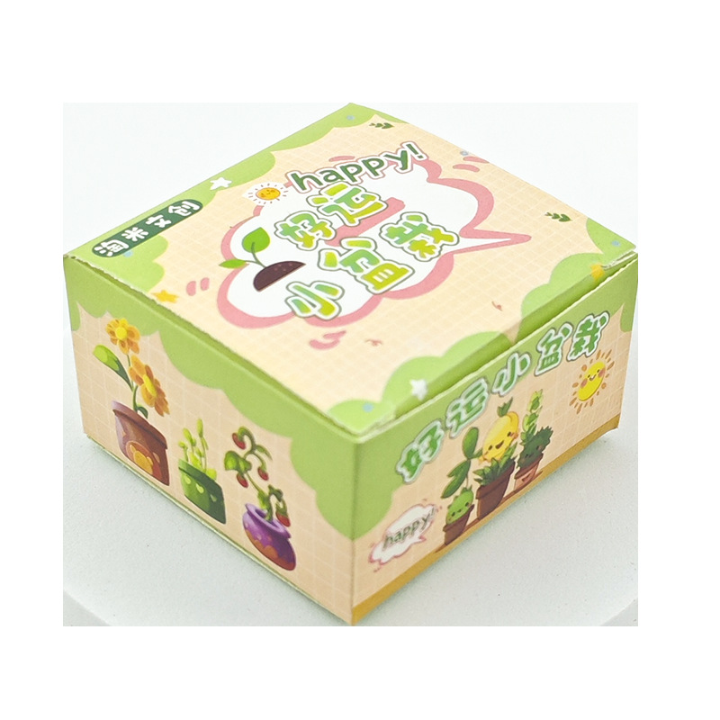 Children's Planting Small Potted Plants Blind Box Mini Flower Farmer Kindergarten Primary School Students Gifts Plant Growth Observation Germination
