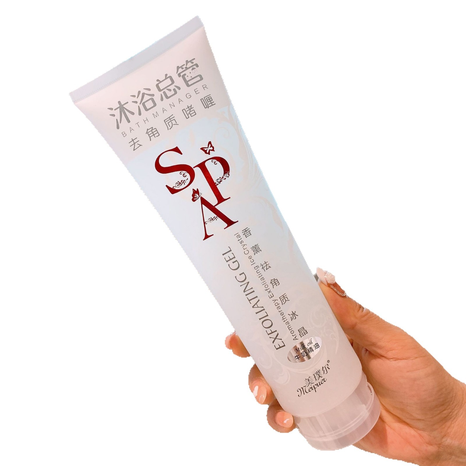Manufacturer's Popular Product: Meipuer Aromatherapy Exfoliating Ice Crystal Gel for Bathing and Scrubbing, Available in Various Sizes for Wholesale