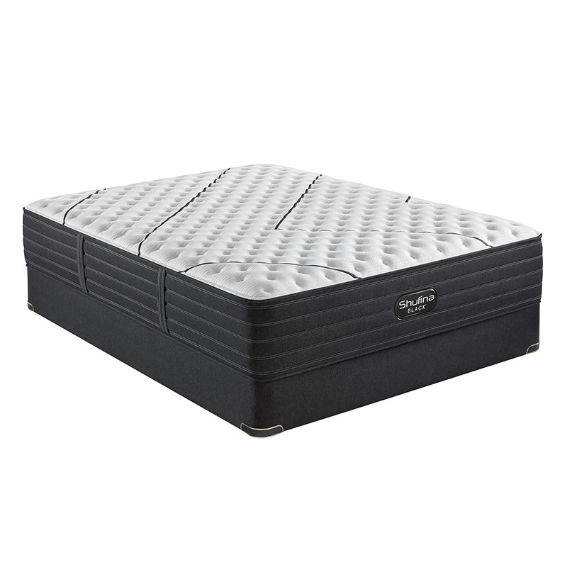 Exported to the United States Simmons black label mattress memory cotton live oxygen cotton independent pocket spring factory direct sales can be customized