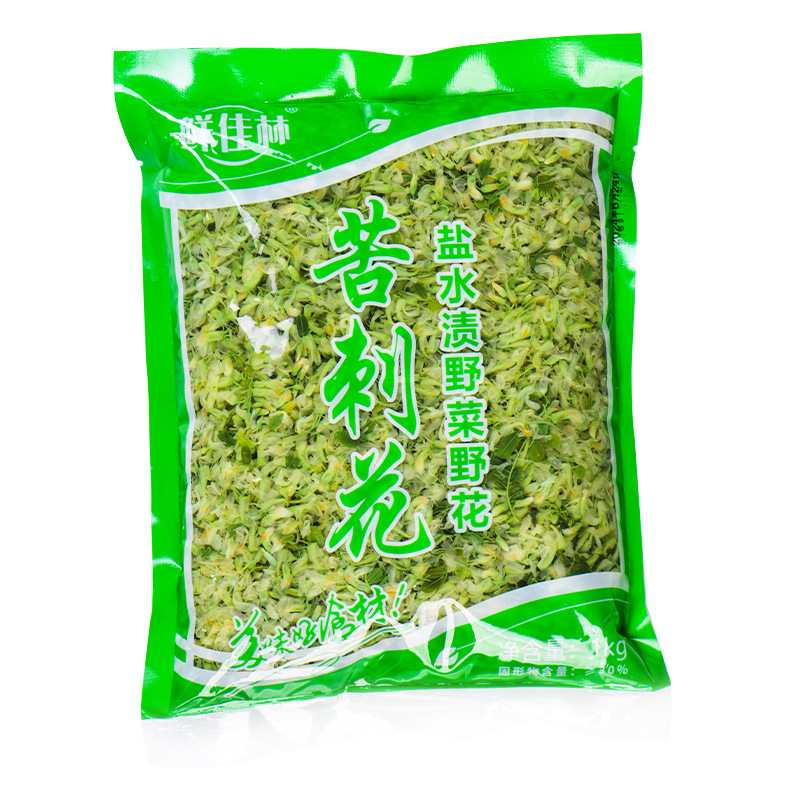 Шиповатый белый цветок, юньнаньский свежий дикий горький цветок, фермерские дикие овощи, специальный дикий цветок 1000г