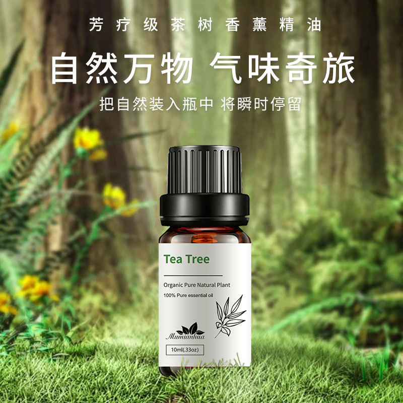 Эфирное масло чайного дерева, натуральный экстракт для массажа и ароматерапии, OEM