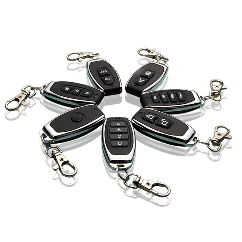 Металлический пульт дистанционного управления EV1527, частота 315/433, 1 кнопка, 2 кнопки, 3 кнопки, 4 кнопки, пульт дистанционного управления для контроля доступа