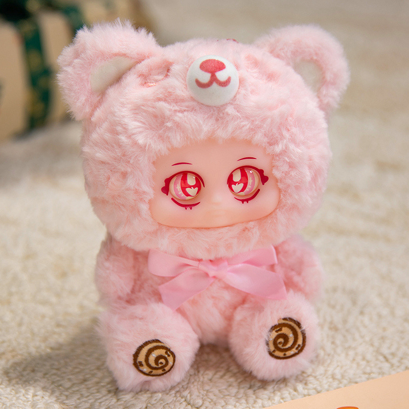 Candy Bear Blind Box Vinyl Plush Toy Doll Keychain