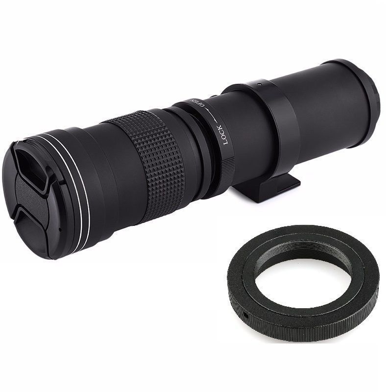 420-800Mmf8.3 отечественный ручной телеобъектив зум телескоп зеркальный для исследования Луны и фотографии птиц
