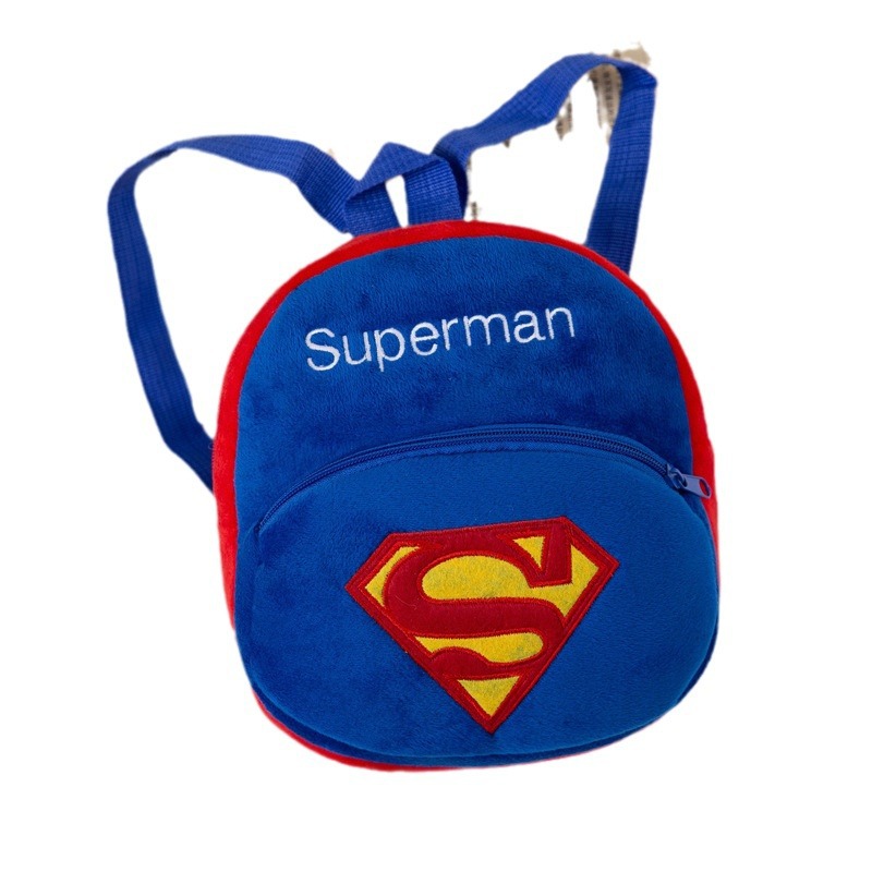 Baby Kindergarten School Bag 3-6 Years Old Large Class Toddler Backpack 1-3 Years Old Plush Crossbody Bag Kidsren's School Bag