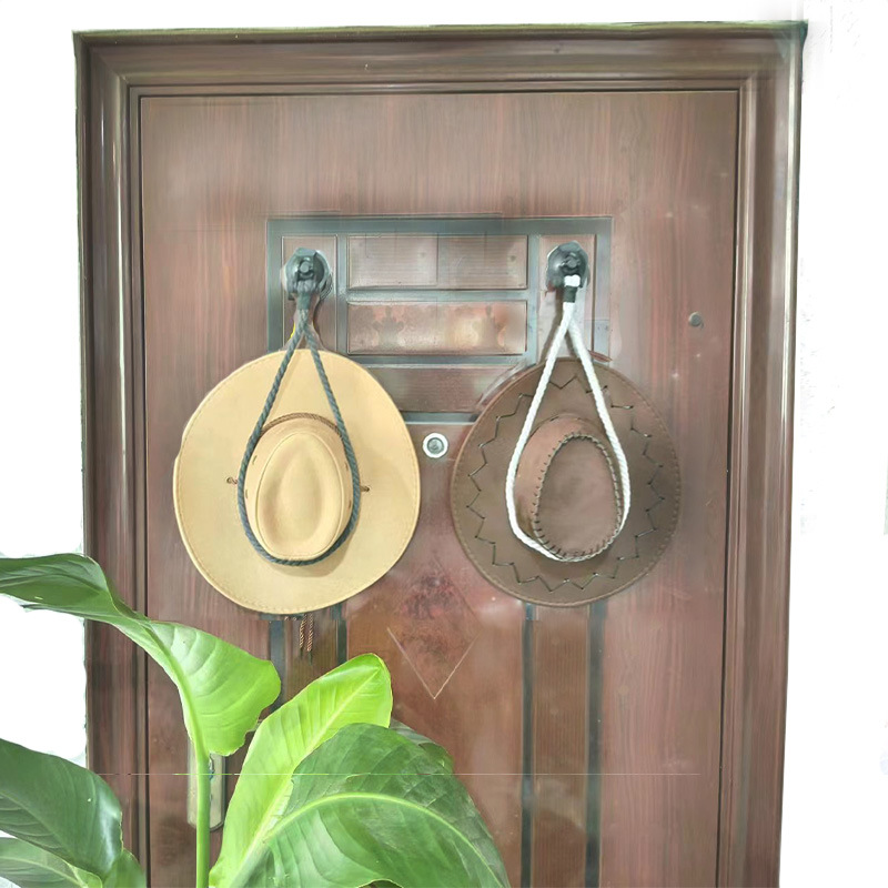 Cross-Border Cowboy Hat Mounts Car-Mounted Cowboy Hat Holder Wall-Mounted Hat Storage Creative Hook