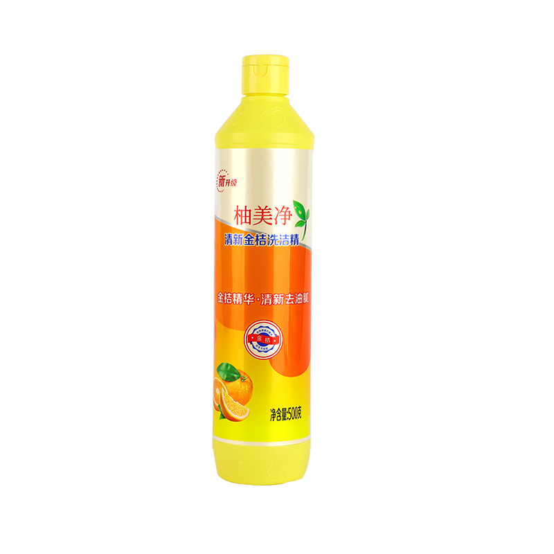Detergent 500g Kitchen restaurant dishwashing household oil-removing decontamination deodorant fruit and vegetable detergent gift in stock wholesale