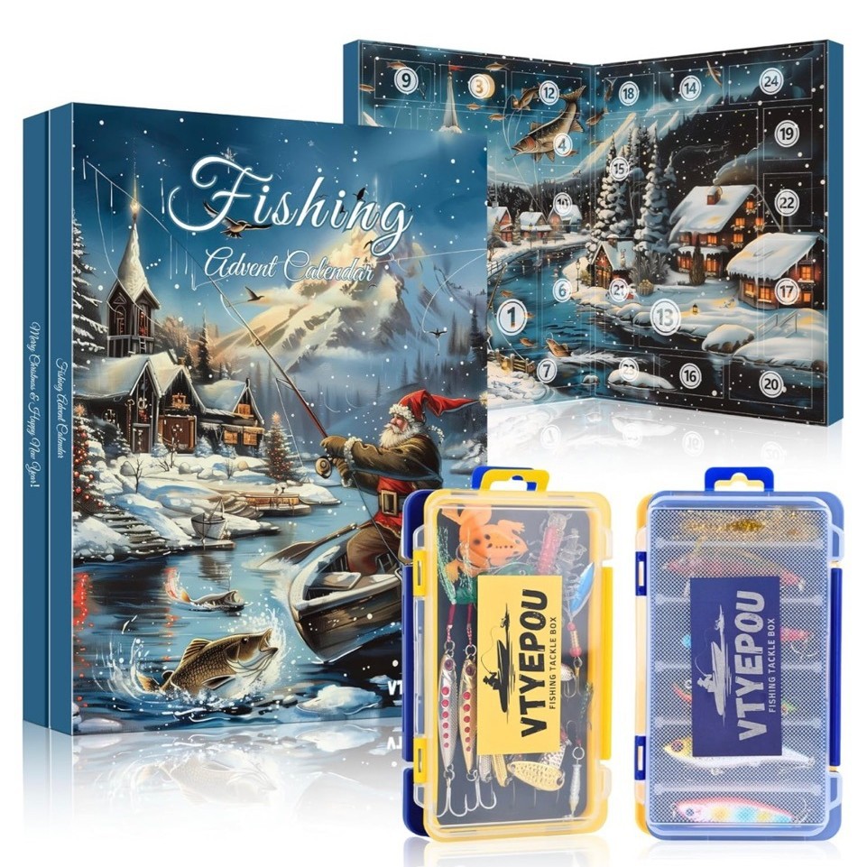 Слепая коробка с приманками рождественский адвент-календарь