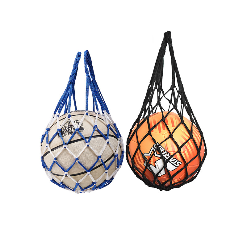 Basketball Bag Basketball Bag Basketball Net Bag Sports Training Storage Bag Basketball Football Handmade Net Bag