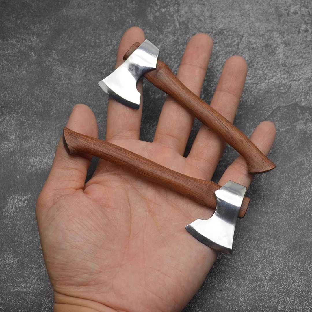 Mini Small Ax Edc Portable Outdoor Camping Hand Ax Handmade Toy Display Gift Delivery Knife