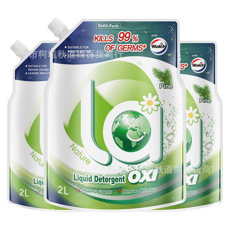 La aerobic wash Willows laundry detergent lemon pine 2L * 3 bottles of antibacterial genuine postage wholesale a generation of hair