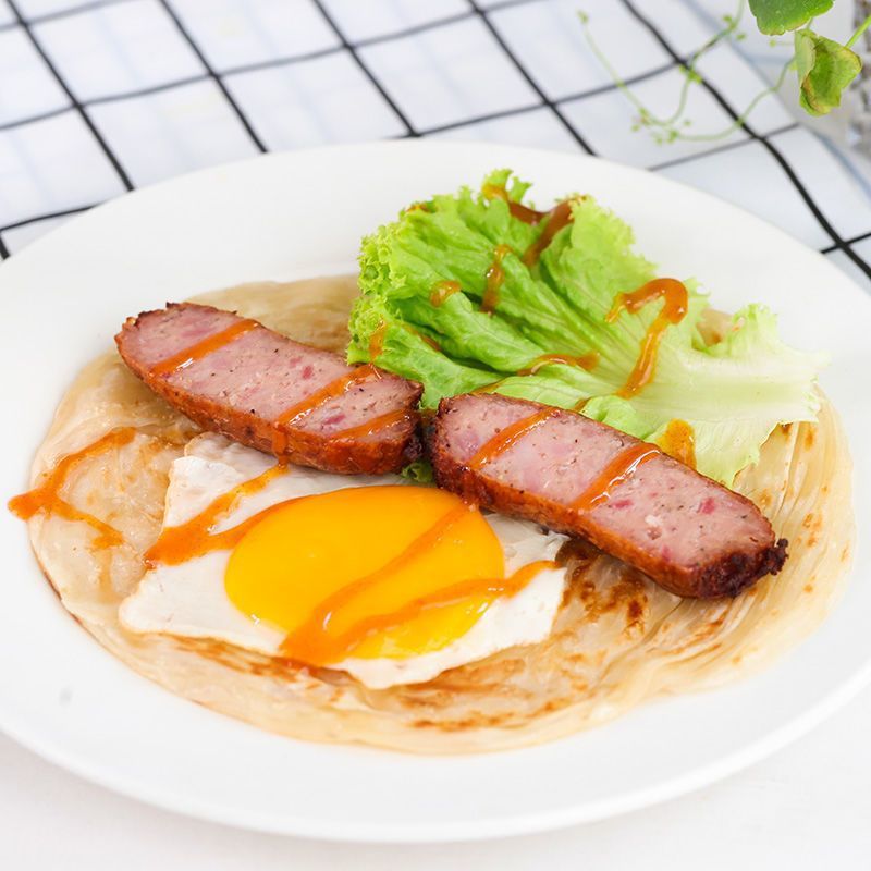 Hand Pancake Original Flavor Family Pack Breakfast Scallion Pancake Pancake Household Dough Crust Flagship Store Wholesale Commercial