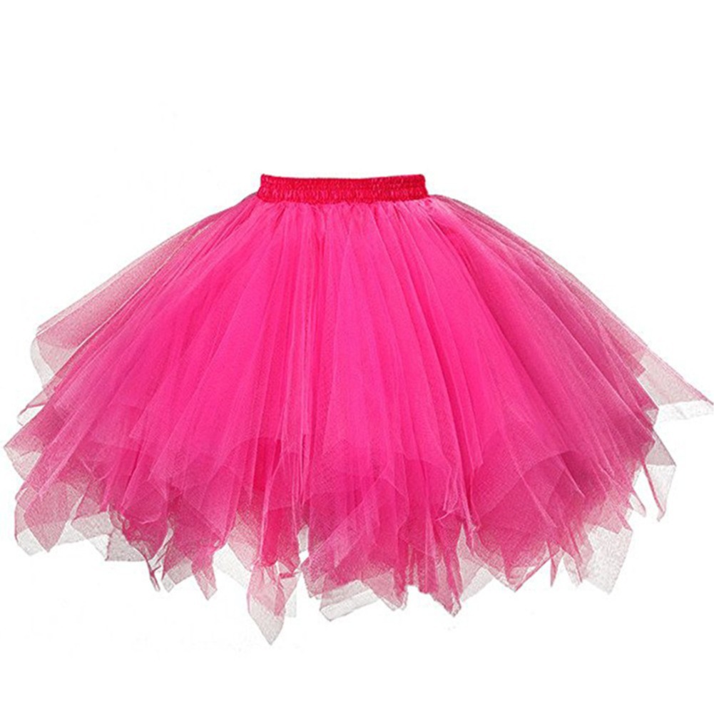New Smlxl Half Ballet Boneless Skirt Stage Performance Petticoat Photo Studio Photography Colorful Wedding Skirt
