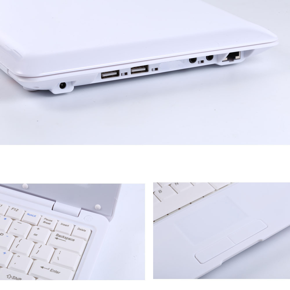 laptop mini quad-core 10.1 inch mini computer Android netbook built-in wireless wired netbook