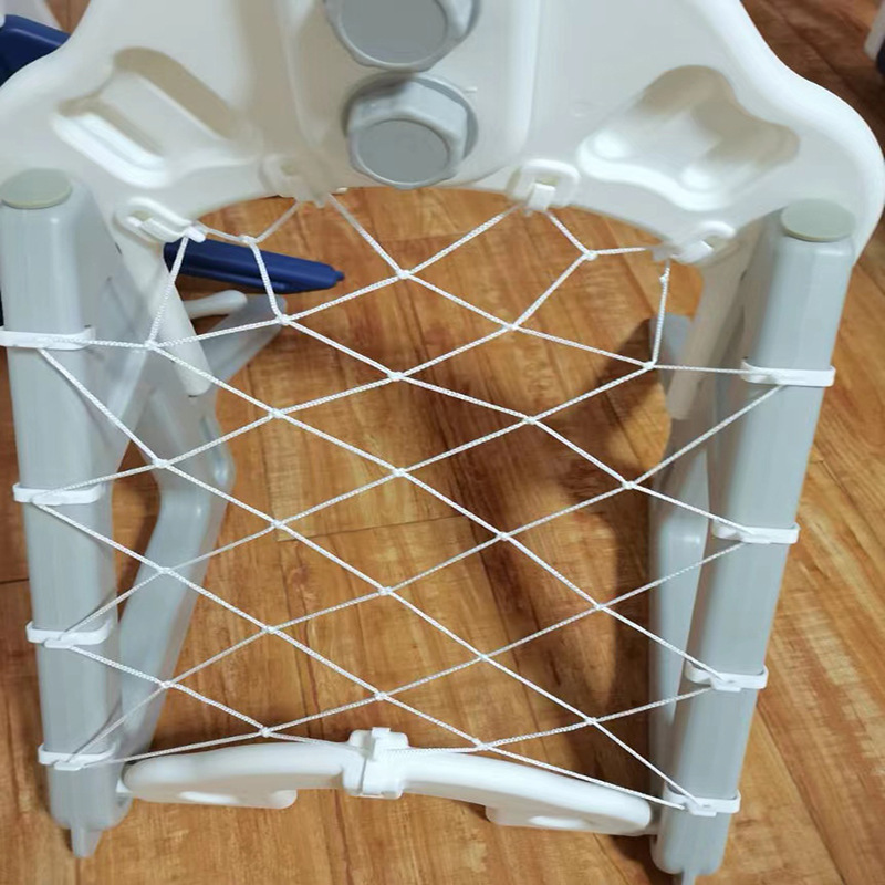 Adult Children's Soccer Door Net White Hand Woven Soccer Shooting Bar Net Training and Competition Soccer Door Pocket