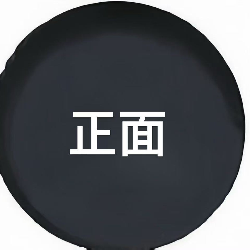 Thickened Pvc Leather Car External Tire Protection Cover Spare Tire Cover Suv Off-Road Pickup Truck Cross-Border Source Manufacturer