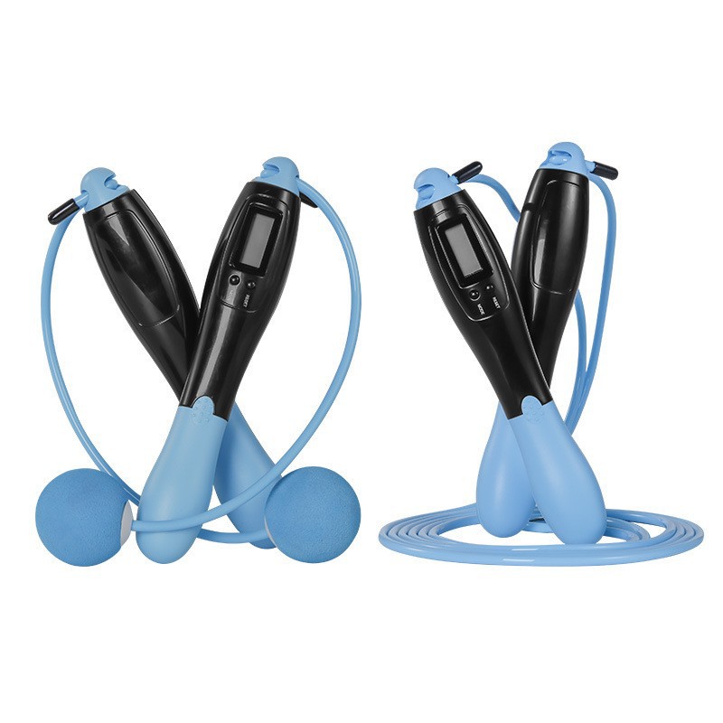 In-Stock Sports Jump Rope with Dual-Button Electronic Precision Counting, Calorie-Burning Jump Rope for Adult Fitness Use