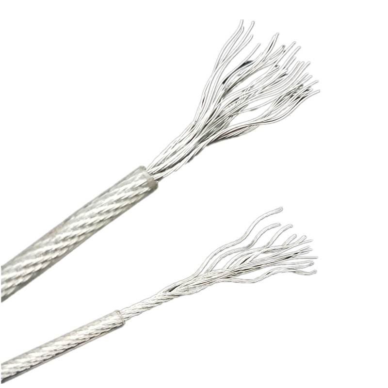 Factory Direct Sales Stainless Steel Coated Wire Rope Safety Anti-Fall Insurance Rope Lighting Suspension Rope High-Strength Pressed Aluminum Sleeve