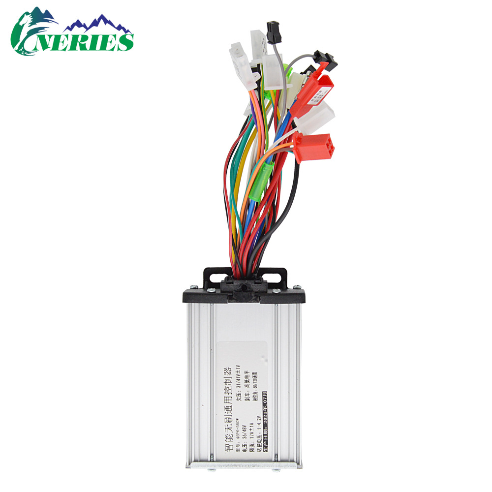 36V48V Electric Vehicle Brushless Controller Electric Bicycle Mountain Bike 350W Intelligent Universal Controller