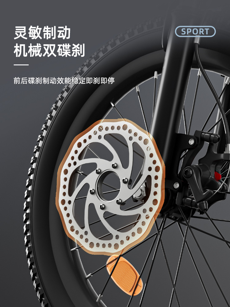 Children's Bicycles 6-10-12-16 Years Old, Boys and Girls, Medium and Large Kidsren's Double Disc Brake Variable Speed Mountain Bike Pedal Bicycle