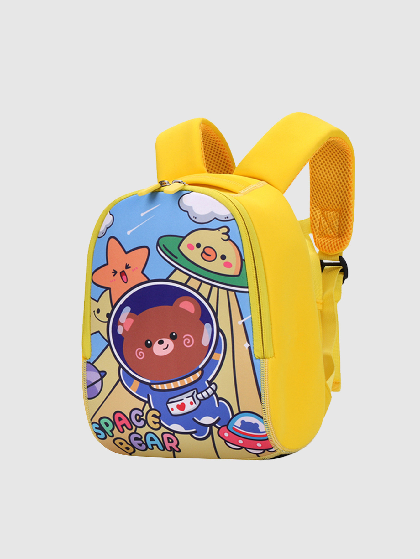 Kindergarten diving material schoolbag for boys and girls in large, medium and small classes 1-7 years old cute cartoon baby children's anti-lost back