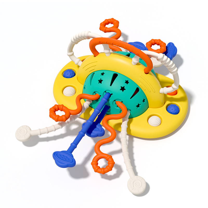 Cross-border baby comfort toys baby table pull pull pull pull pull pull pull pull pull new born children can bite 6 months 0-1 years old