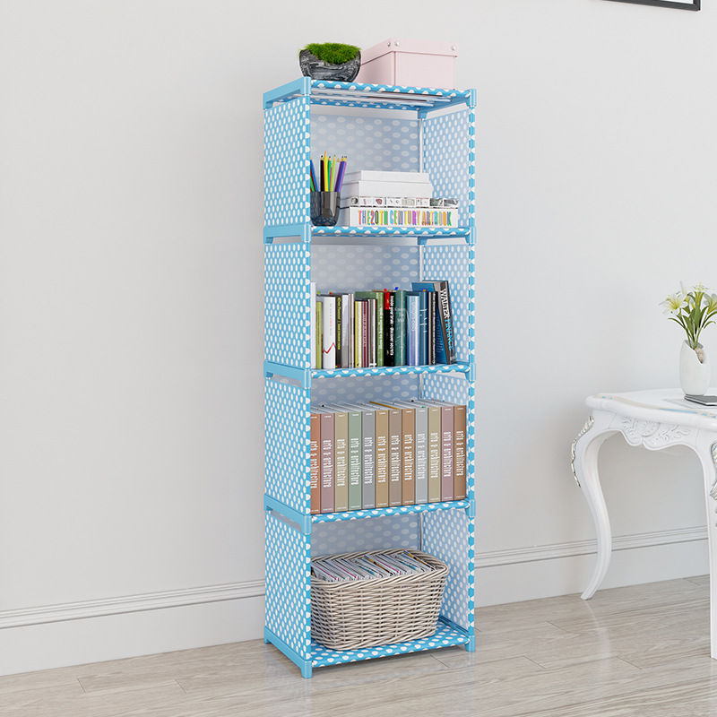 Простая книжная полка многоуровневая