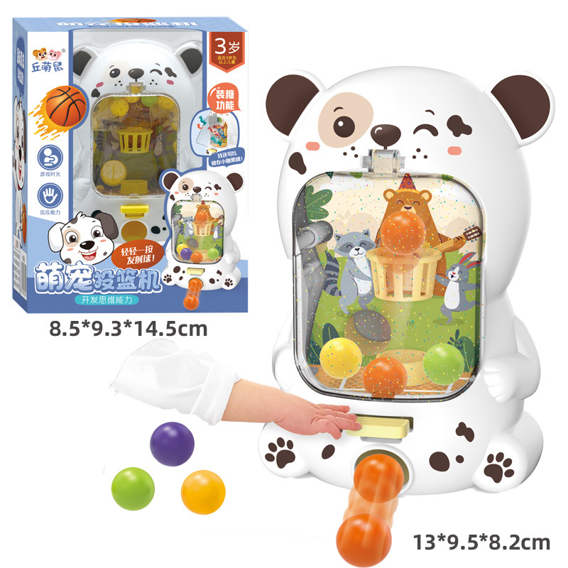Детская настольная игра с пандой, интерактивная игрушка для тренировки концентрации