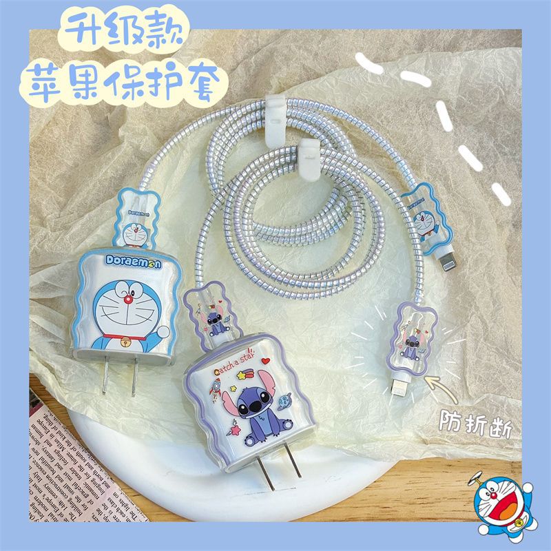 Защитный чехол Stilwell для зарядного устройства Apple 16, 20W, защита кабеля данных iPhone 15